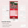 ARSENAL FC LEGENDS 2026 PERSONALISED SQUARE CALENDAR