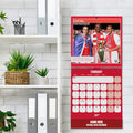 ARSENAL FC LEGENDS 2026 PERSONALISED SQUARE CALENDAR