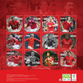 MANCHESTER UNITED FC LEGENDS 2026 PERSONALISED SQUARE CALENDAR
