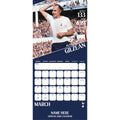 TOTTENHAM HOTSPUR FC LEGENDS 2026 PERSONALISED SQUARE CALENDAR