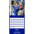 CHELSEA FC LEGENDS 2026 PERSONALISED SQUARE CALENDAR