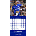 CHELSEA FC LEGENDS 2026 PERSONALISED SQUARE CALENDAR