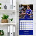 CHELSEA FC LEGENDS 2026 PERSONALISED SQUARE CALENDAR