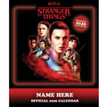 STRANGER THINGS REWATCH 2026 PERSONALISED SQUARE CALENDAR