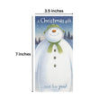 The Snowman and The Snowdog Christmas Money Wallet Card