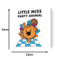 Mr Men & Little Miss Personalised 'Party Animal' Birthday Card