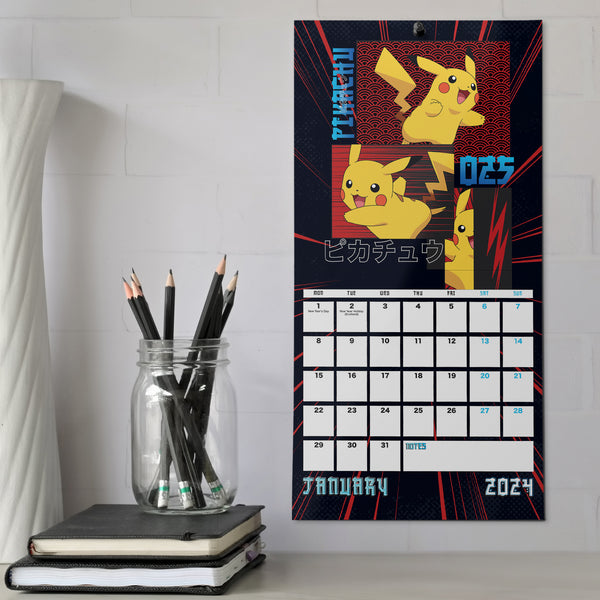 Pokémon 2024 Wall Calendar