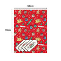 Friends Christmas Wrap 4 Sheets & 4 Tags