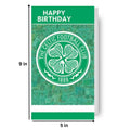 Biglietto con stemma celtico di buon compleanno