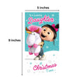Despicable Me Daughter Christmas Card