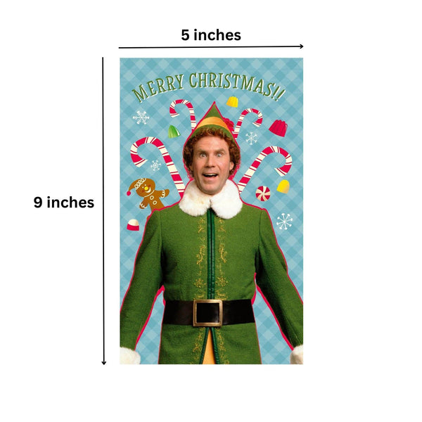 Elf Merry Christmas Card