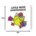 Mr Men & Little Miss Shopaholic Birthday Card