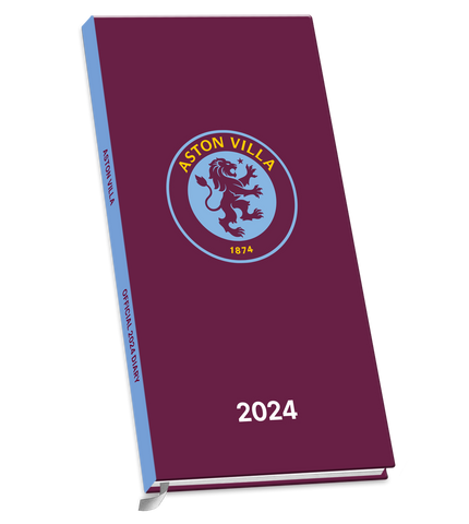 Aston Villa FC 2024 Slim Diary
