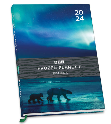BBC Frozen Planet 2024 A5 Diary