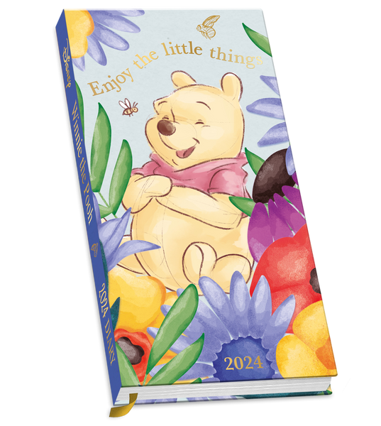Winnie The Pooh 2024 Slim Diary