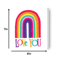 Brightside 'Love You' Pride Card