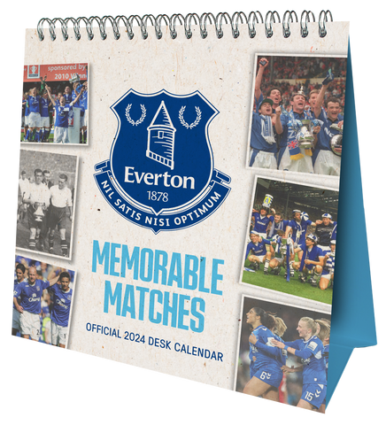Everton Fc 2024 Desk Calendar