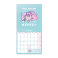 PUSHEEN 2025 SQUARE CALENDAR