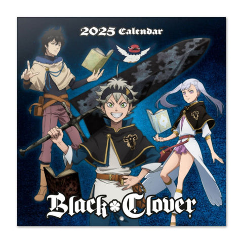 BLACK CLOVER 2025 SQUARE CALENDAR