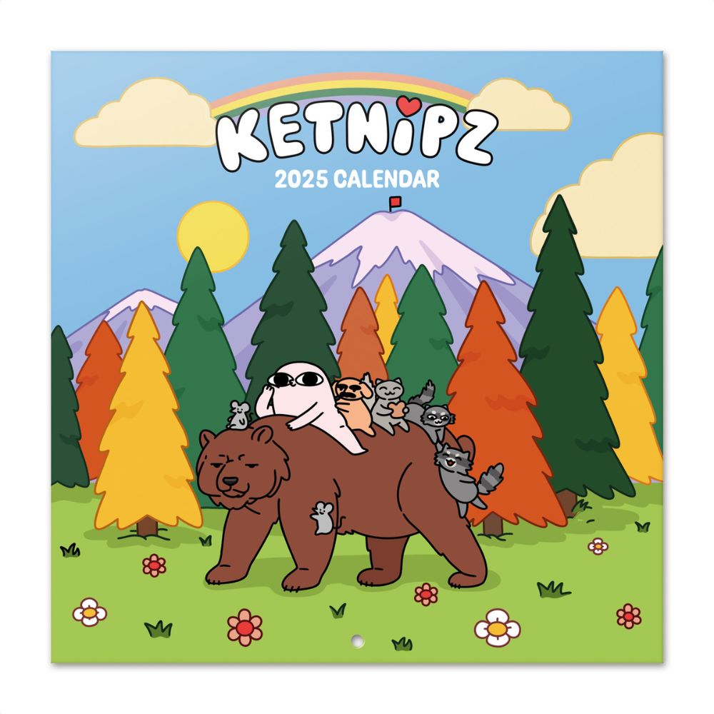 KETNIPZ 2025 SQUARE CALENDAR