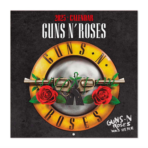 GUNS N ROSES 2025 SQUARE CALENDAR