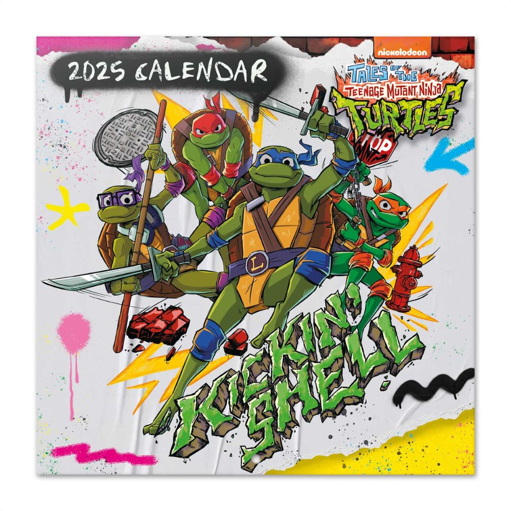 TEENAGE MUTANT NINJA TURTLES 2025 SQUARE CALENDAR Danilo Promotions