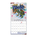 TEENAGE MUTANT NINJA TURTLES 2025 SQUARE CALENDAR