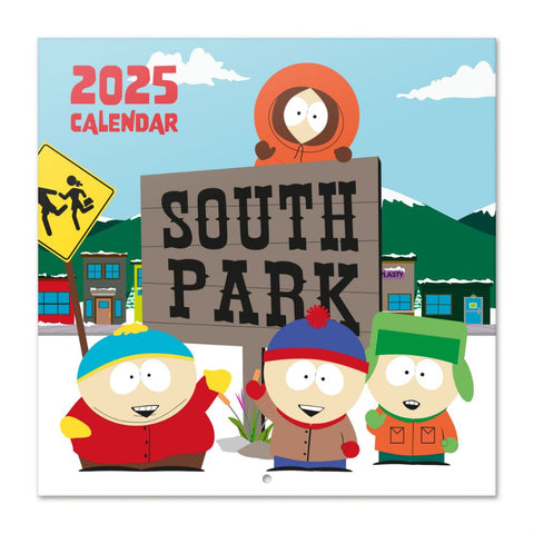 SOUTH PARK 2025 VIERKANTE KALENDER