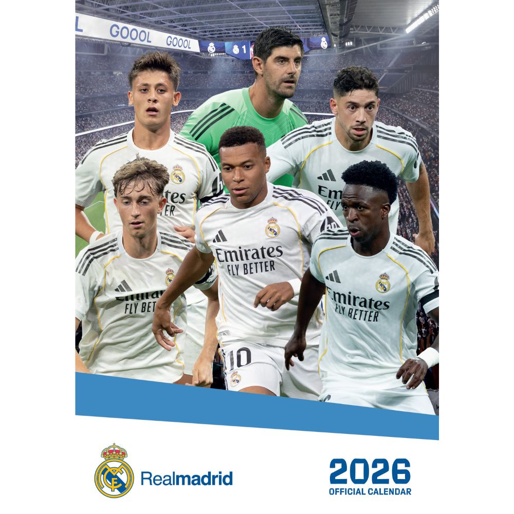 REAL MADRID FC 2026 A3 CALENDAR