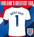 England FC Dad Birthday Card