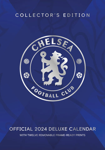 Chelsea Fc 2024 A3 Deluxe Calendar