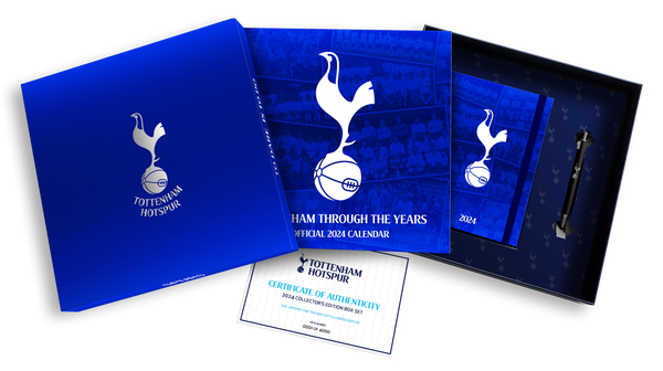 Tottenham Hotspur Fc Gift Set 2024 Calendar & Diary Musical Gift Set