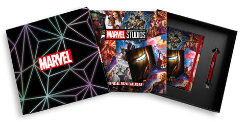 Marvel 2024 Calendar & Diary Gift Set