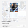 Doctor Who Classic Edition 2024 Square Calendar