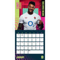 England Rugby Union 2024 Square Calendar