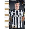 Newcastle United FC 2024 A3 Calendar