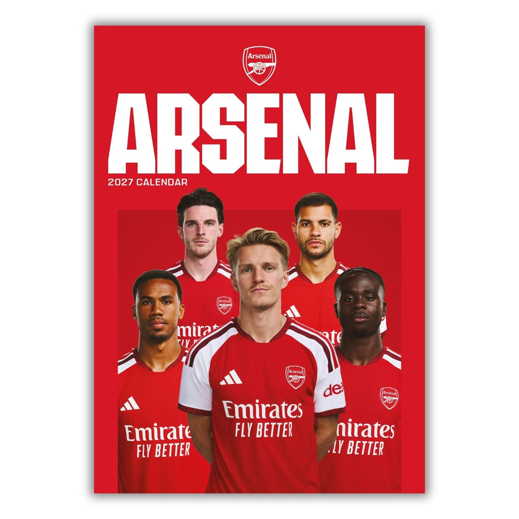 ARSENAL FC 2027 A3 CALENDAR