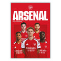ARSENAL FC 2027 A3 CALENDAR