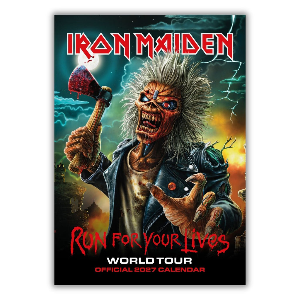 IRON MAIDEN 2027 A3 CALENDAR
