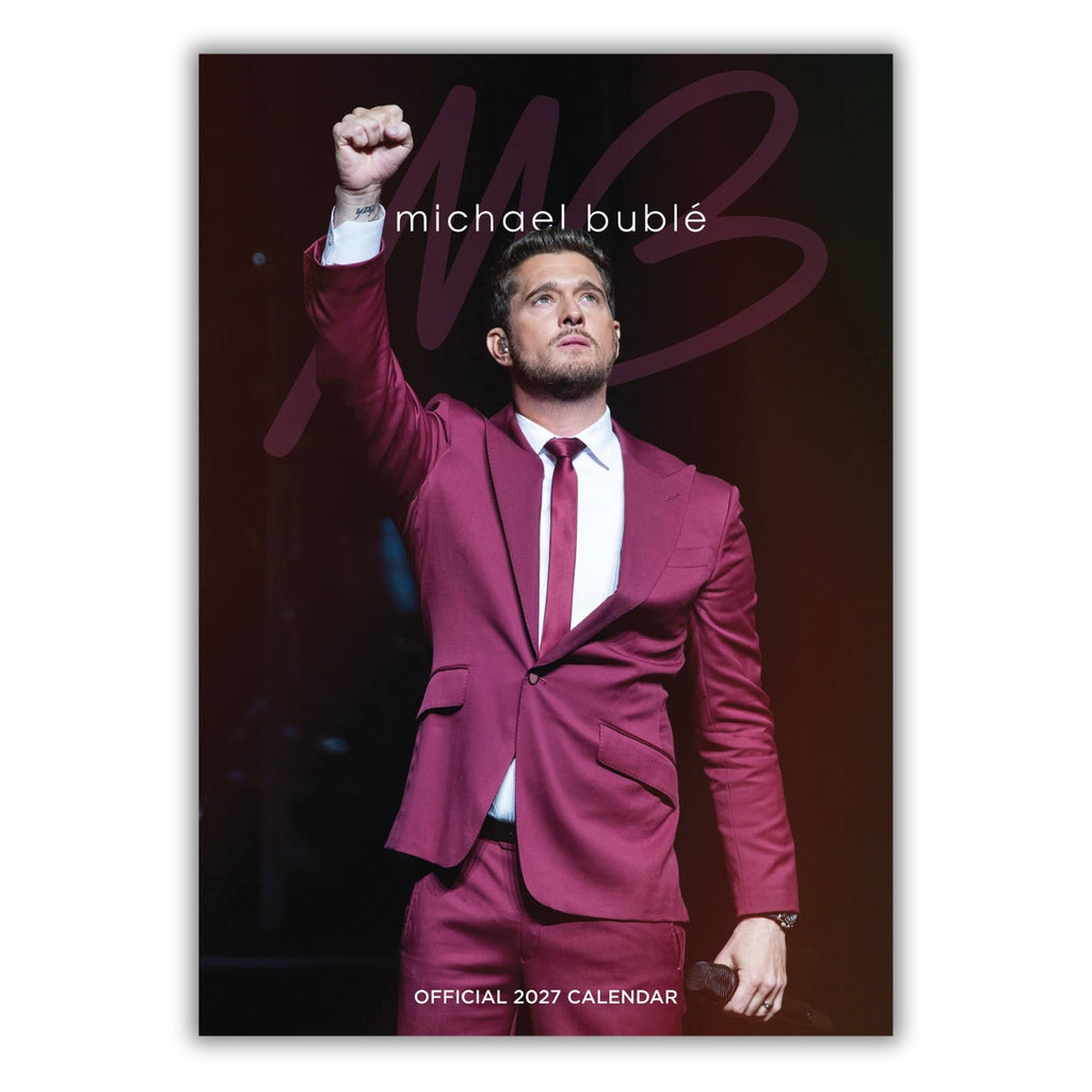 MICHAEL BUBLE 2027 A3 CALENDAR - PRE-ORDER