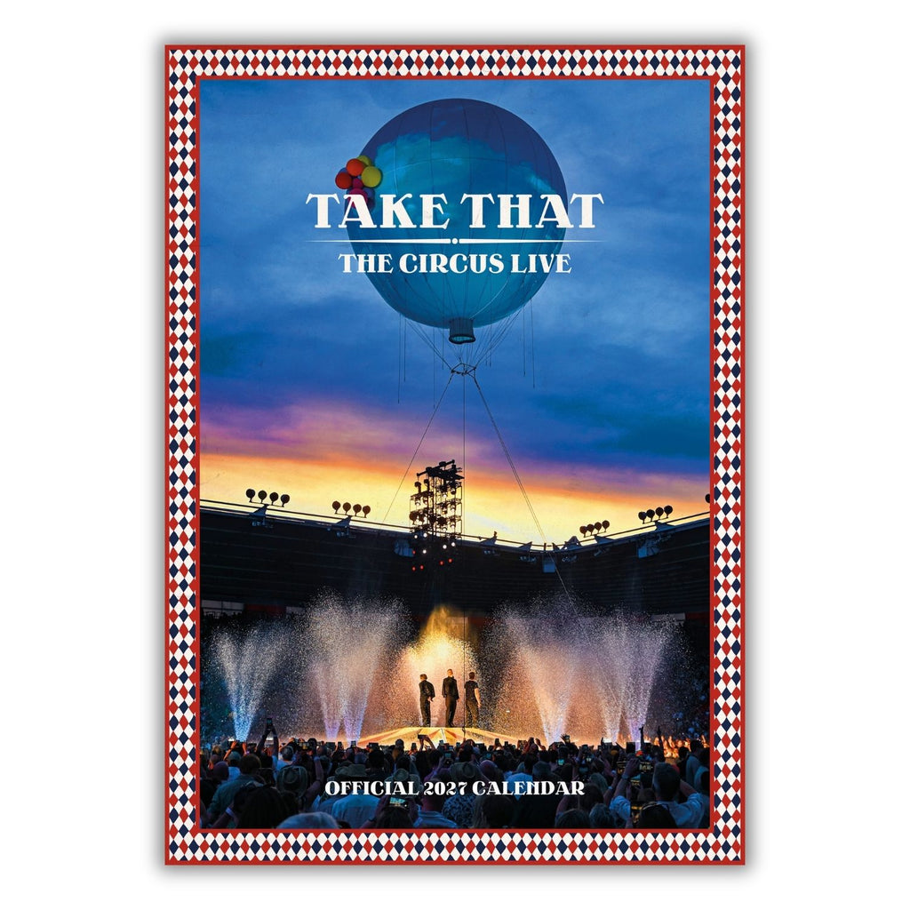 TAKE THAT 2027 A3 CALENDAR