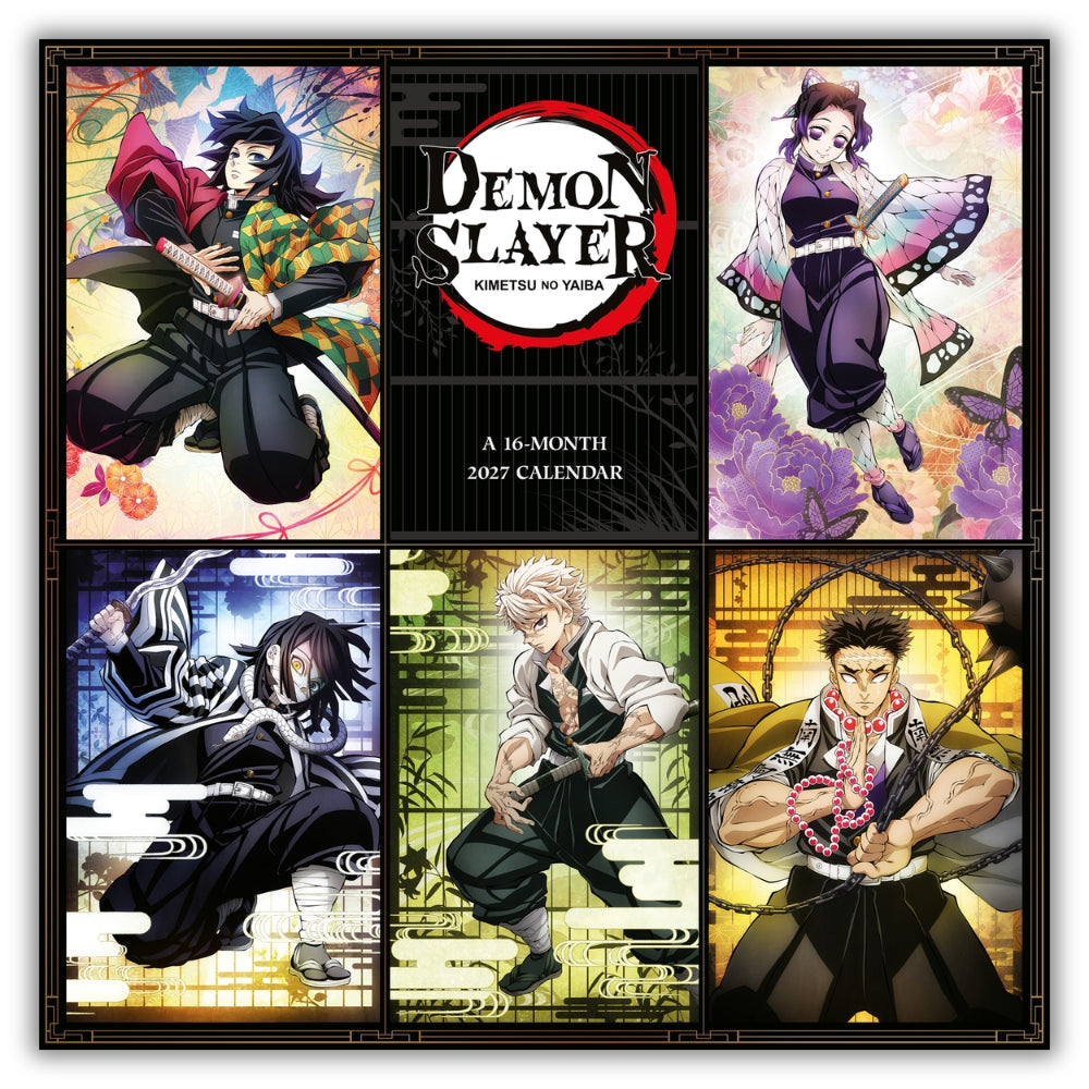 DEMON SLAYER 2027 SQUARE CALENDAR