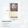 DOGMAN 2027 SQUARE CALENDAR