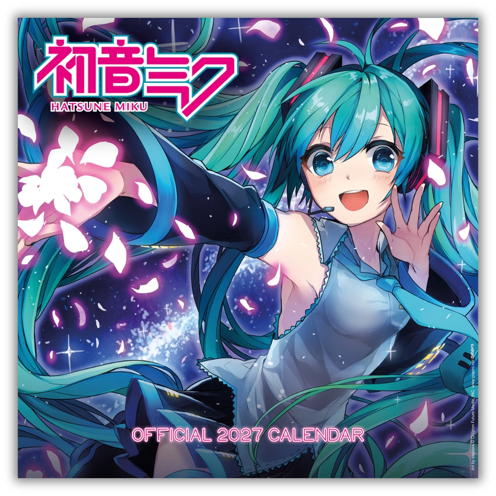HATSUNE MIKU 2027 SQUARE CALENDAR - PRE-ORDER