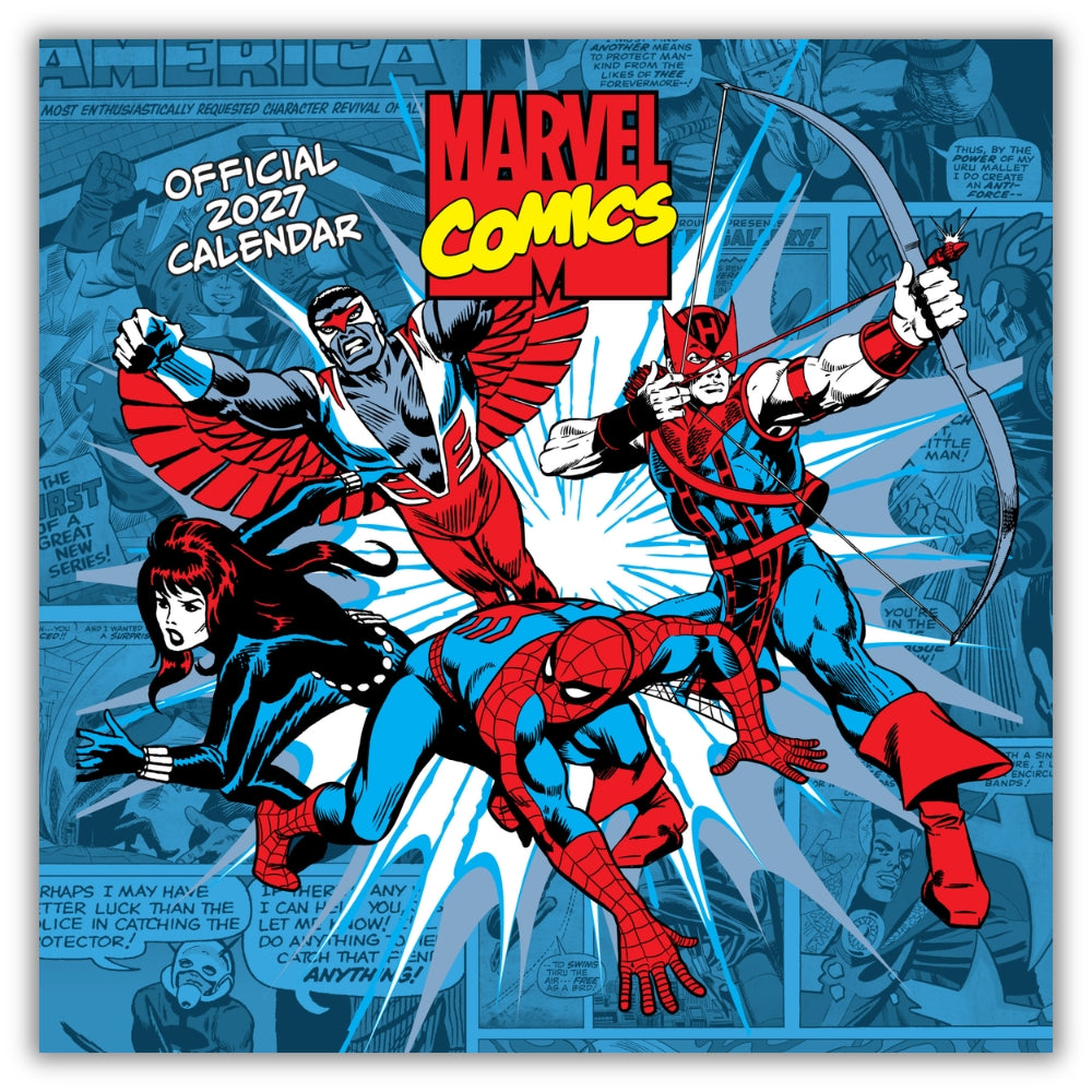 MARVEL COMICS 2027 SQUARE CALENDAR - PRE-ORDER