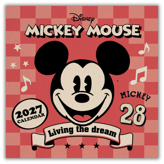 MICKEY CLASSIC 2027 SQUARE CALENDAR