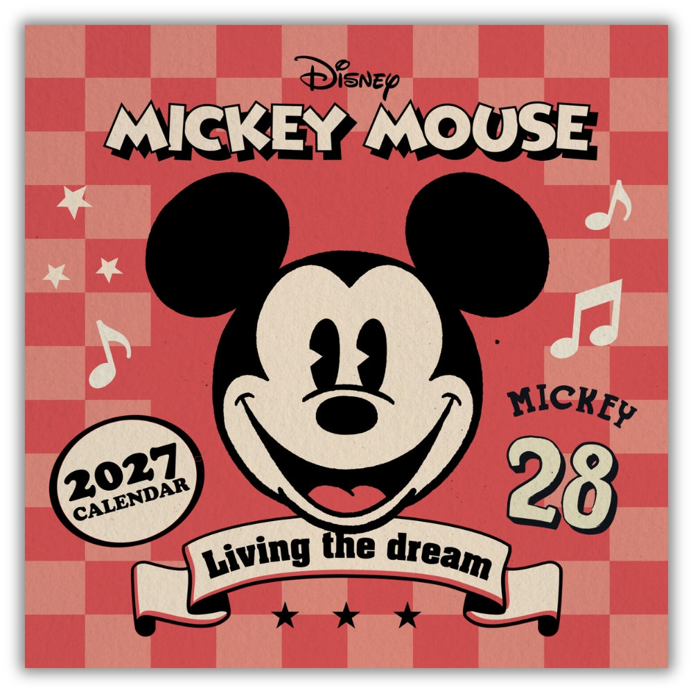 MICKEY CLASSIC 2027 SQUARE CALENDAR