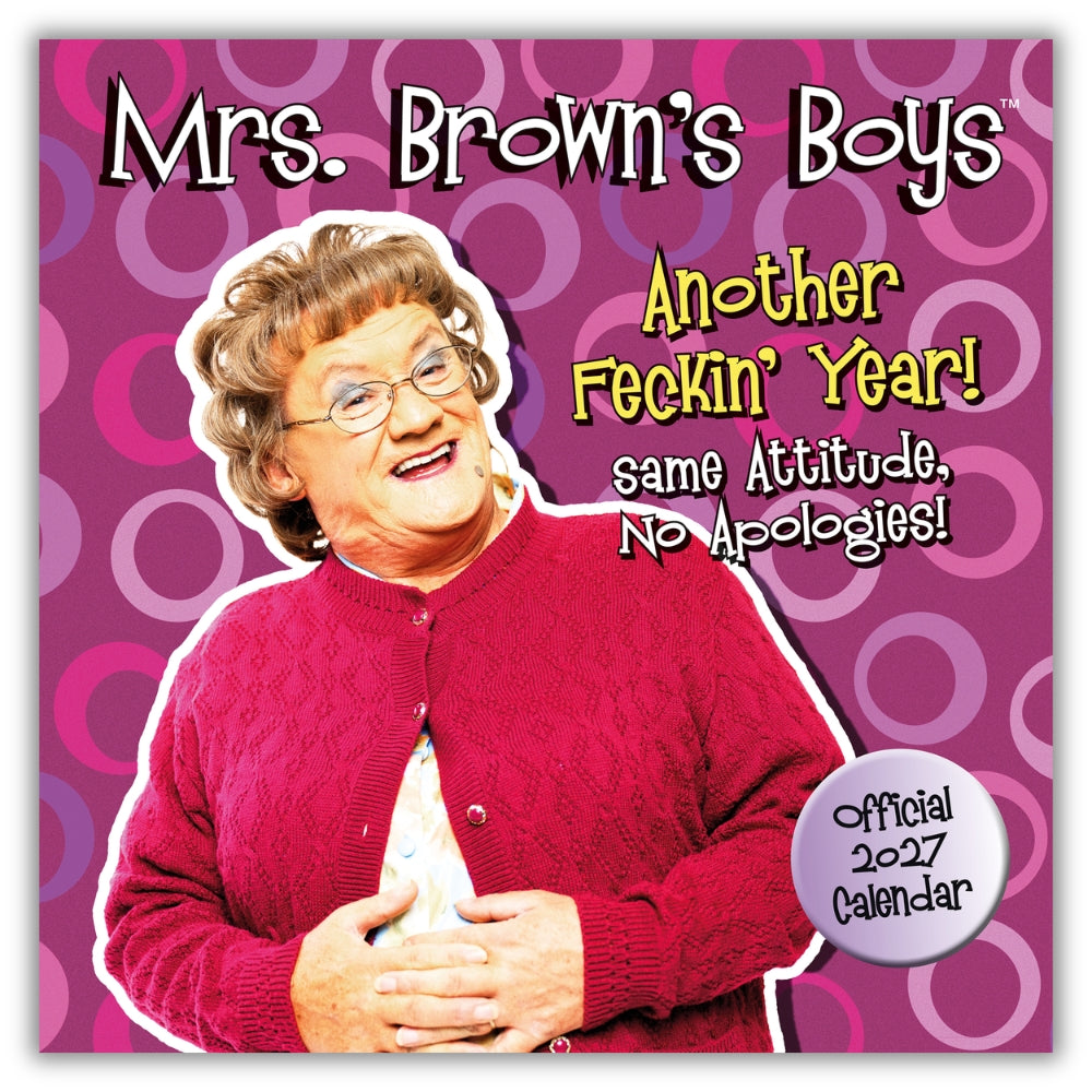 MRS BROWNS BOYS 2027 SQUARE CALENDAR - PRE-ORDER