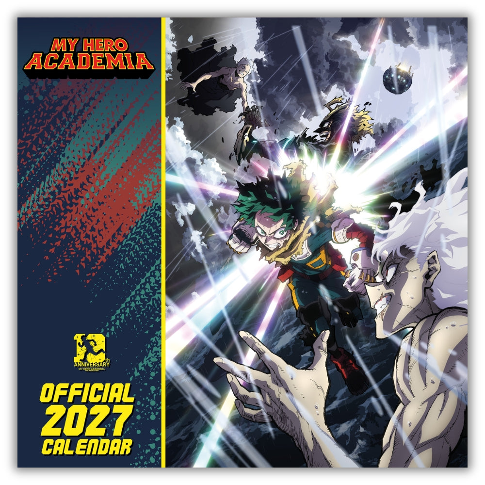 MY HERO ACADEMIA 2027 SQUARE CALENDAR