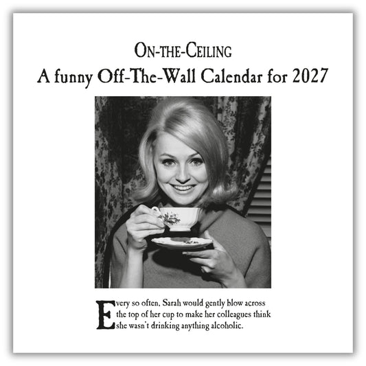 ON THE CEILING 2027 SQUARE CALENDAR